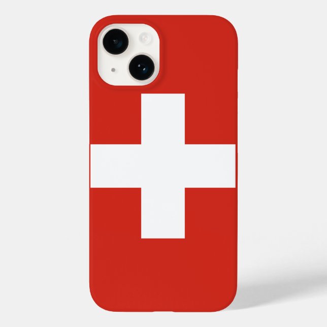 Schweiz Case-Mate iPhone 14 Hülle (Rückseite)