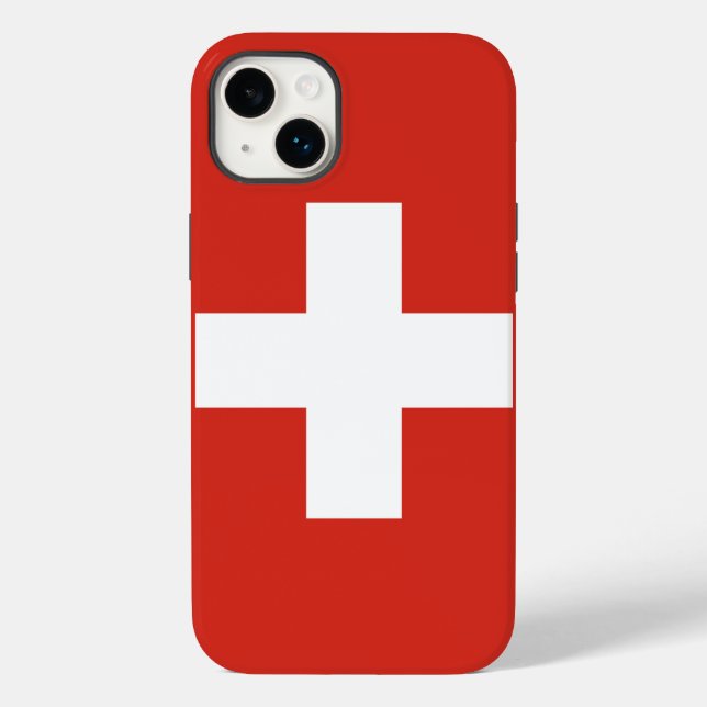 Schweiz Case-Mate iPhone 14 Plus Hülle (Rückseite)