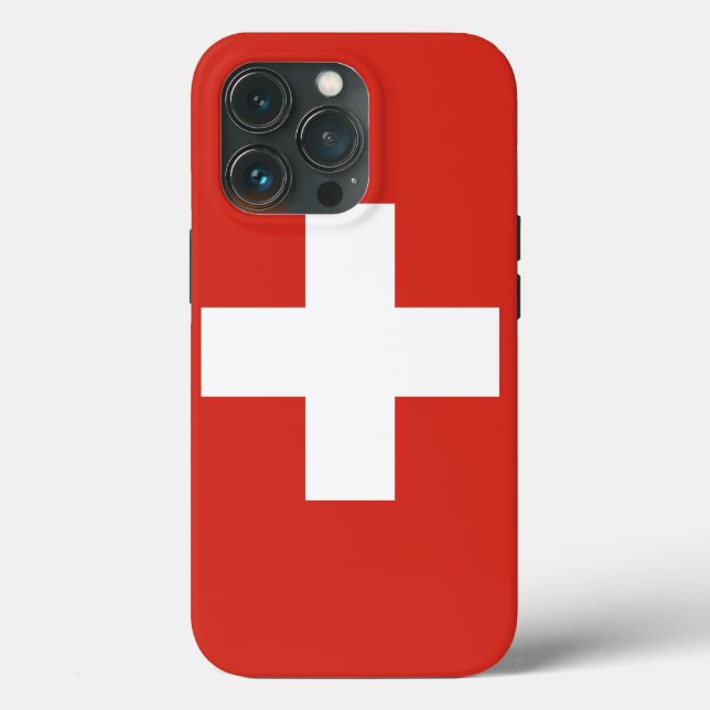 Schweiz Case-Mate iPhone Hülle (Rückseite)