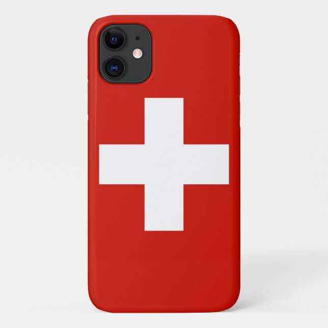Schweiz Case-Mate iPhone Hülle (Rückseite)