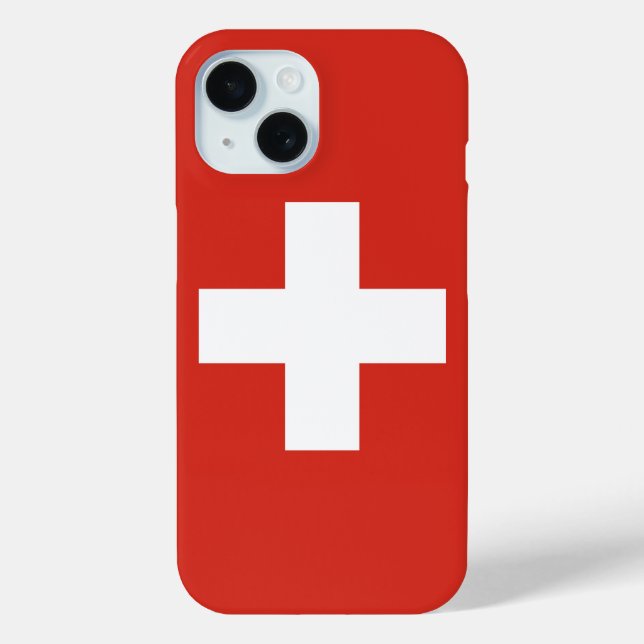Schweiz Case-Mate iPhone Hülle (Rückseite)
