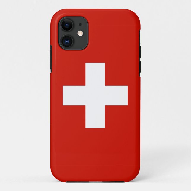 Schweiz Case-Mate iPhone Hülle (Rückseite)
