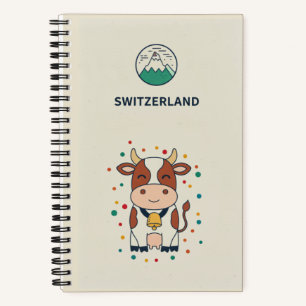 Schweiz Erbes- und Alpen-Reise-Fotoarchiv Notizbuch