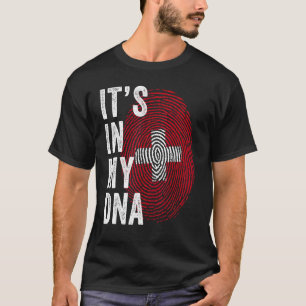 Schweiz Es ist in meiner DNA Niedliche Schweizer F T-Shirt