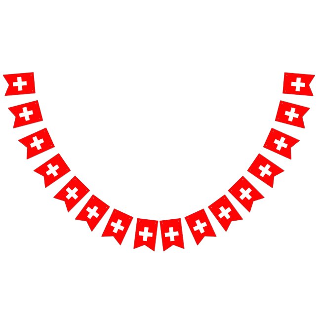 Schweiz Flag Schweiz Schweiz Schweiz Wimpelkette (Alle)