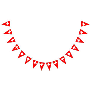 Schweiz Flag Schweiz Schweiz Schweiz Wimpelkette