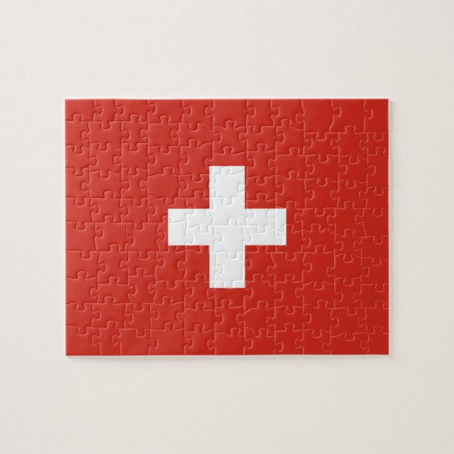 Schweiz Flagge (Horizontal)