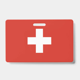 Schweiz Flagge Ausweis