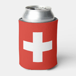 Schweiz Flagge Dosenkühler
