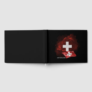 Schweiz Flagge Gästebuch