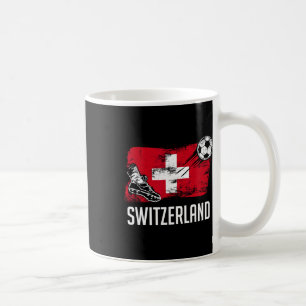 Schweiz Flagge Jersey Schweizer Fußballteam Schwei Kaffeetasse