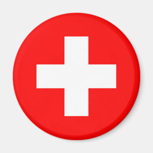 Schweiz Flagge Magnet