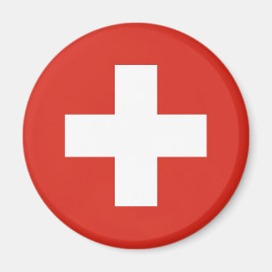 Schweiz Flagge Magnet