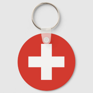 Schweiz Flagge Schlüsselanhänger