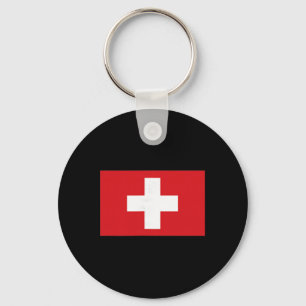Schweiz Flagge Schweizer Bekleidung Wandern Skifah Schlüsselanhänger