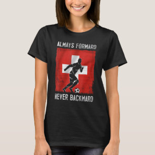 Schweiz Flagge Schweizer Roots Die Schweiz Fußball T-Shirt