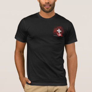 Schweiz Flagge T-Shirt