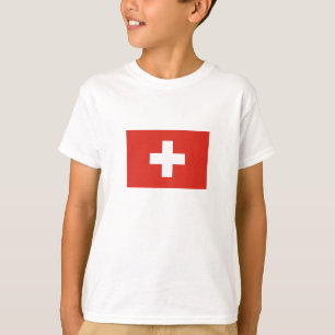 Schweiz Flagge T-Shirt
