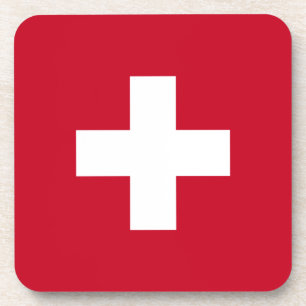 Schweiz Flagge Untersetzer