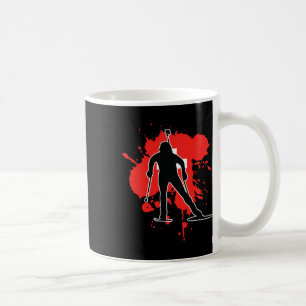 Schweiz Flaggenbiathlonist - Biathlon Schweiz Kaffeetasse