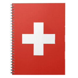 Schweiz-Flaggentelefone Notizblock