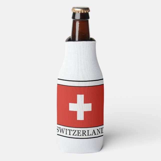 Schweiz Flaschenkühler (Flaschenvorderseite)
