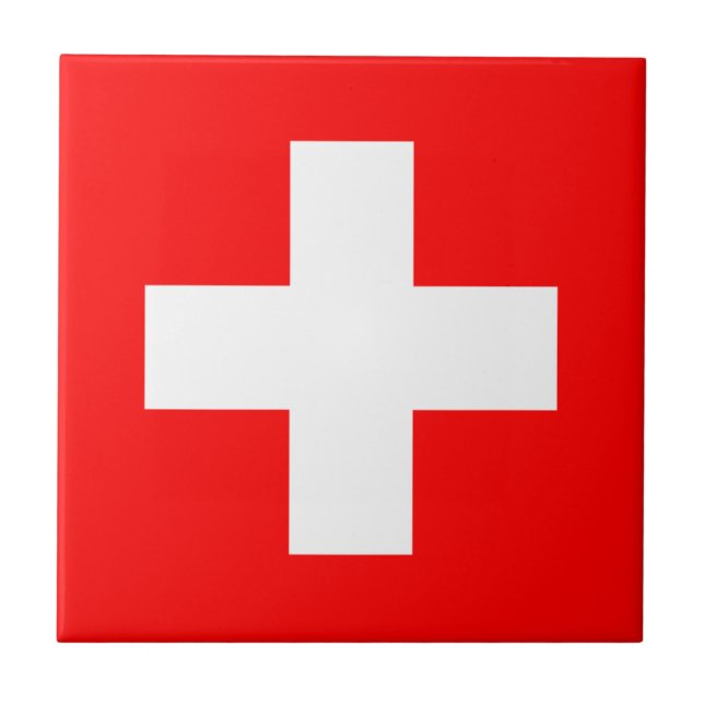 Schweiz Fliese (Vorderseite)