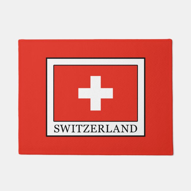 Schweiz Fußmatte (Vorderseite)
