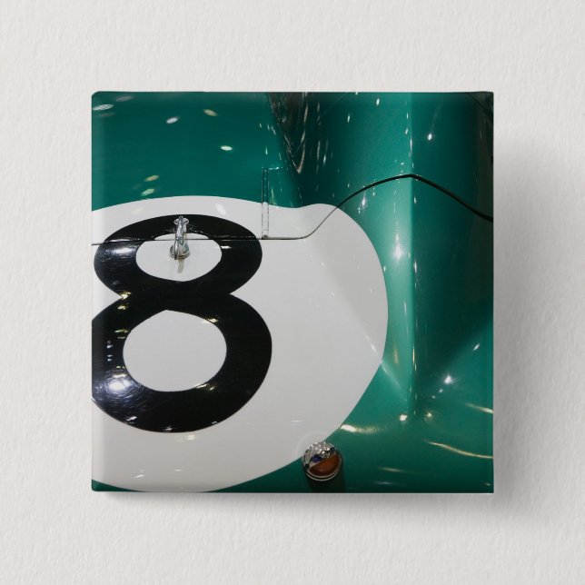 SCHWEIZ, GENF: 75. Genfer Auto Button (Vorderseite)