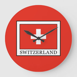 Schweiz Große Wanduhr