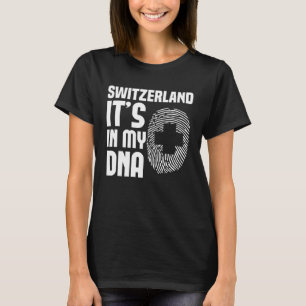 Schweiz In meiner DNA Schweizer 1 T-Shirt