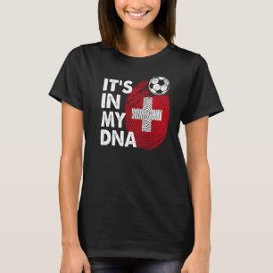 Schweiz in meiner DNS Schweizer Flaggenmannschaft T-Shirt