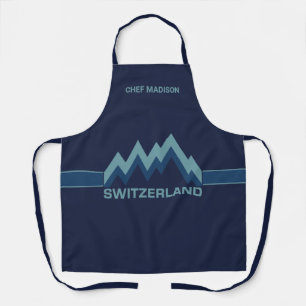SCHWEIZ-individuelle Name Schürze