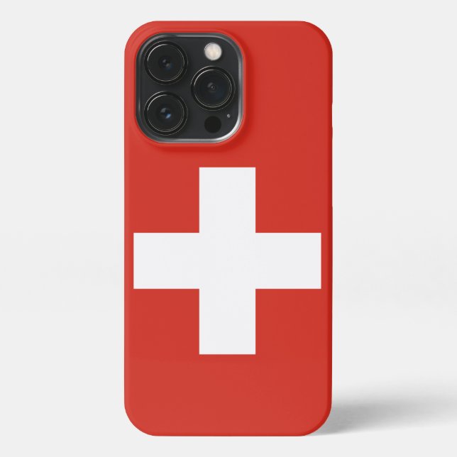 Schweiz iPhone 13 Pro Hülle (Rückseite)