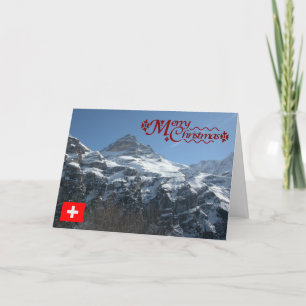 Schweiz, Jungfrau Region, Eiger Feiertagskarte