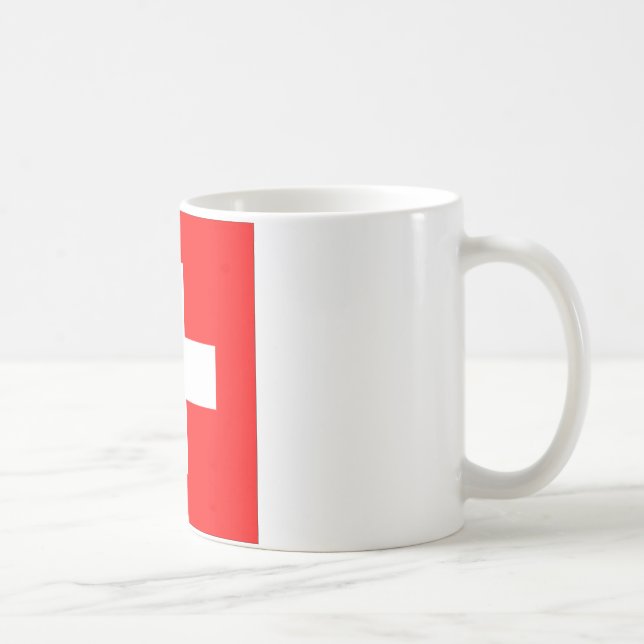Schweiz Kaffeetasse (Rechts)
