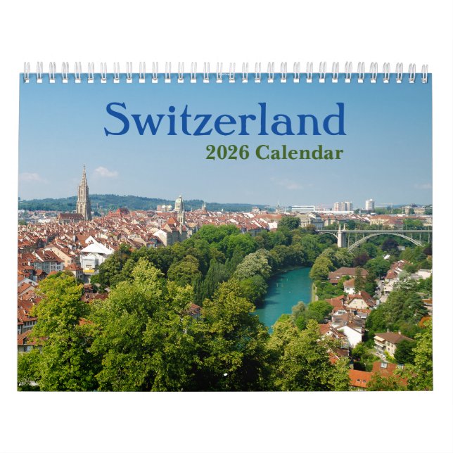Schweiz Kalender 2026 (Titelbild)