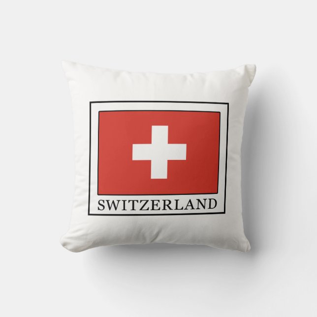Schweiz Kissen (Vorderseite)