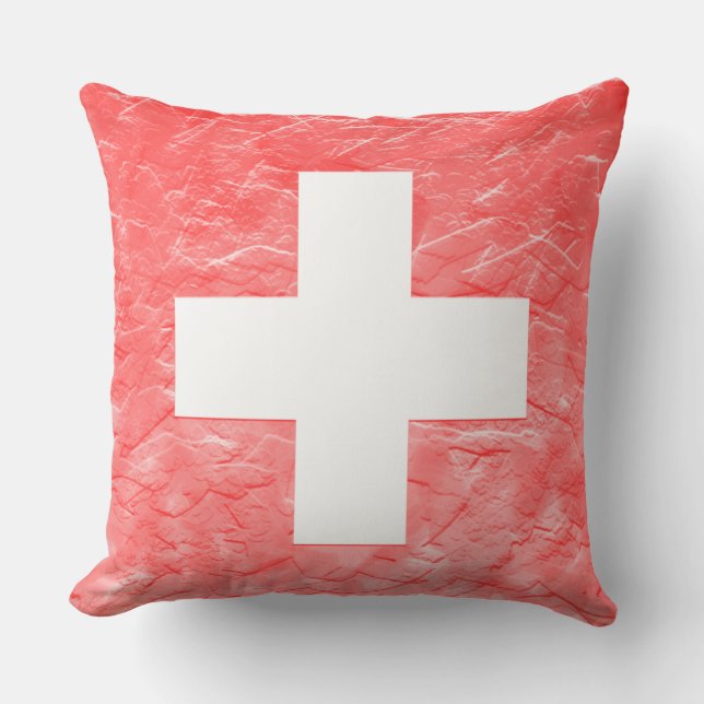 Schweiz Kissen (Vorderseite)