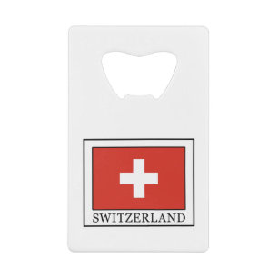Schweiz Kreditkarten Flaschenöffner