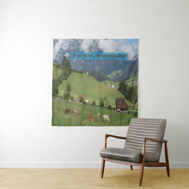 Schweiz Land Wandteppich (Beispiel)