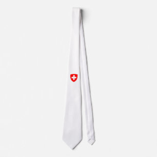 Schweiz Land Wappen Symbol Emblem Schweizer Krawatte