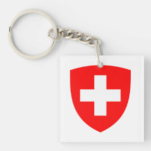 Schweiz Land Wappen Symbol Emblem Schweizer Schlüsselanhänger