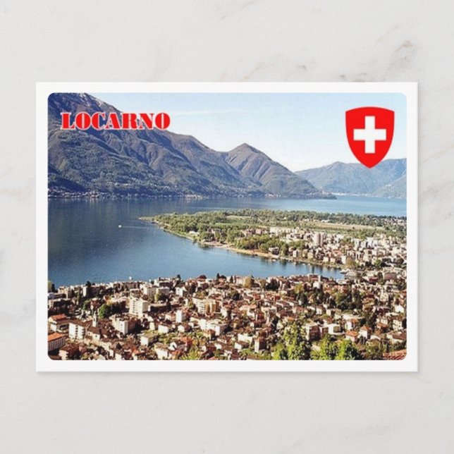 Schweiz - Locarno - Postkarte (Vorderseite)