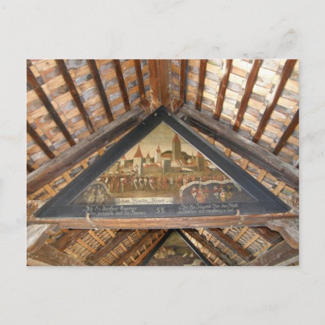 Schweiz, Luzern, Kapellbrücke Postkarte (Vorderseite)