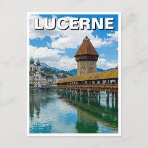 Schweiz Luzern Postkarte