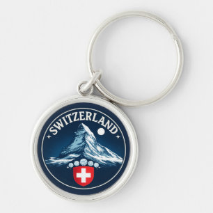 Schweiz Matterhorn-Erbe-Abzeichen Schlüsselanhänger