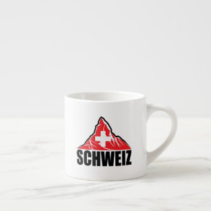Schweiz Matterhorn Switzerland Espressotasse