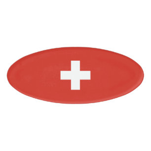 Schweiz Namenschild