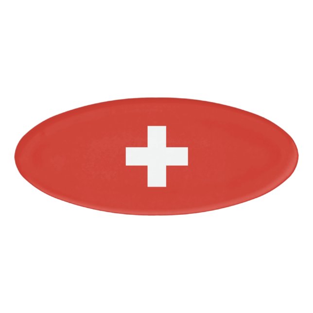 Schweiz Namenschild (Vorderseite)